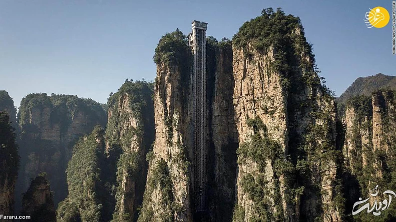 بلندترین اسانسور در فضای باز۴